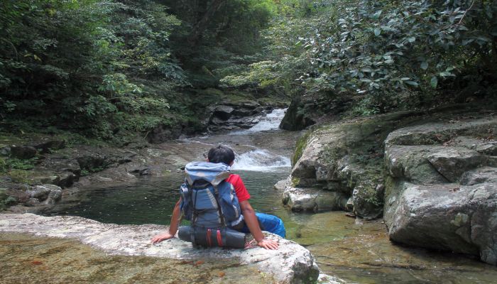 wasserfälle süden thailand dschungel trekking