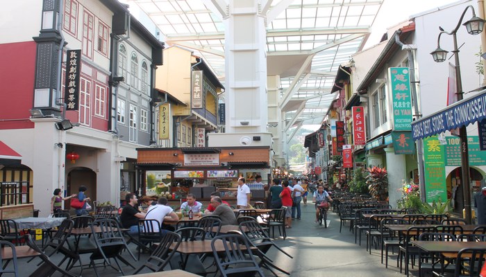 china town singapur food center