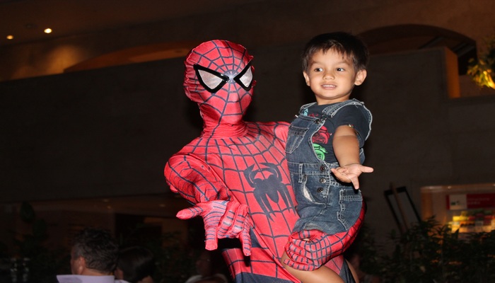 spider man in singapur