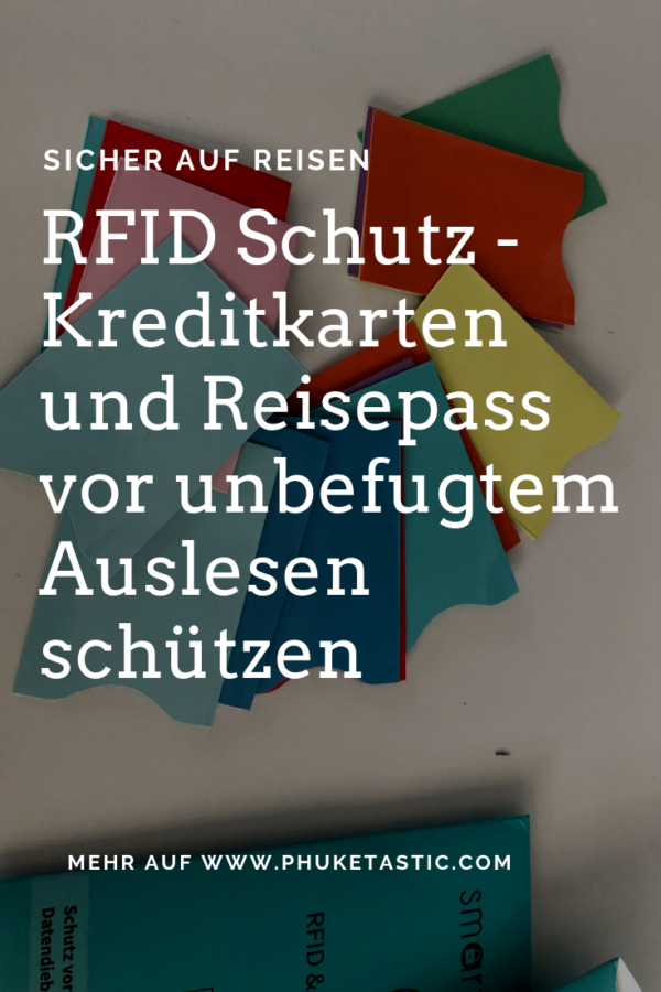 RFID Schutzhüllen - Kreditkarten und Reisepass vor Datenklau schützen