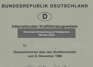 Deutscher internationaler Führerschein Internationaler Führerschein