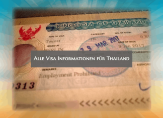 Alle Visa Informationen für Thailand Visa Thailand