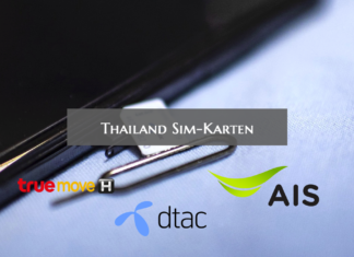 Thailand Sim-Karten moderne Konnektivität Sim-Karten in Thailand